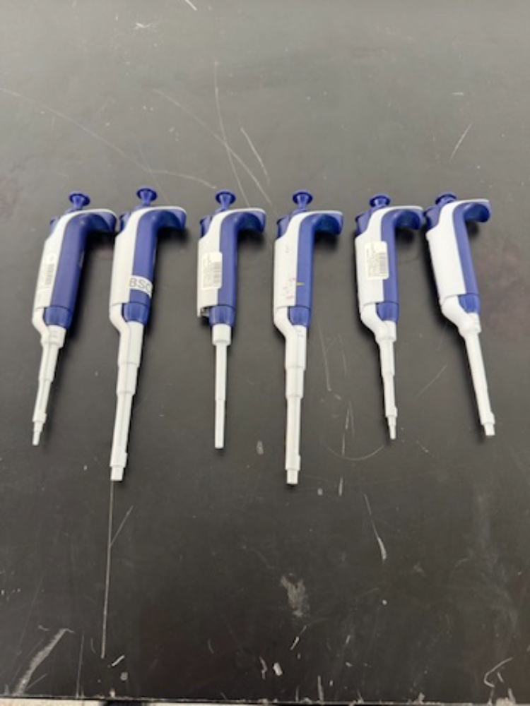 Image of Rainin Pipet-Lite XLS Single Channel Pipettes - Quantity 6
